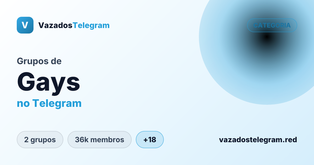 Prévia da imagem de compartilhamento de grupos de Gays