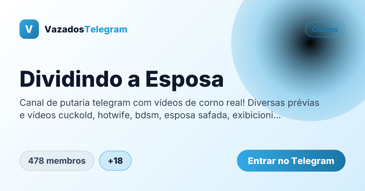 Prévia da imagem de compartilhamento do grupo Dividindo a Esposa
